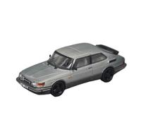 ZCYYUE Scale Models Tarmac Black 1:64 Touring Car Sports Car Alloy Model For Saab 900 Turbo 4WD Coupe Simulation(Multi-colored)