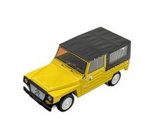 ZCYYUE Scale Models Yellow Off-road For Citroen Jeep Model 1/43 Nomco Pony IXO 1975 Alloy Ornaments Collection Coupe Simulation