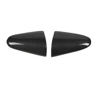 ZCZDHNA 2 Pcs Prepreg Dry Carbon Fiber Outer Door Handles Plain Weave Replacement for Ferrari 458 Italia Spider Speciale 2010-2015