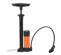 ZCZDHNA Cycle Pump Portable Compressor | High Pressure 160 PSI with Accurate Barometer | Tire Inflator for Two - Wheeled Vehicle/Motorcycle/Car Tires | 3 Nozzles, Lightweight Aluminum