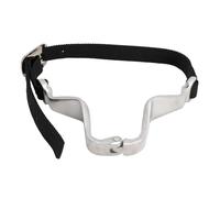 ZCZDHNA Horse Throat Clamp | Aluminum & Polyester Equine Swallowing Corrector | Gagging Management Strap for Equestrian Training/Healthcare | Fits All Horse Breeds