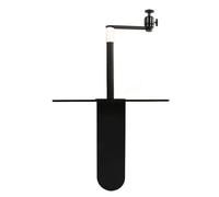 ZCZDHNA Projector Stand | 24-40CM Adjustable Height & Angle Mount | 1 / 4in Thread Holder for Sofa/Bedside/Office | 360° Rotation & 90° Tilt (Black)