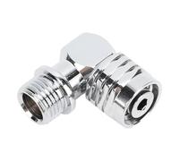 ZCZDHNA Scuba Regulator 90 Degree Swivel Adapter | Stainless Steel 2nd Stage Connector for Diving Comfort | Prevents Hose Pulling/Universal Fit/Oxidation Protected | Dive Gear
