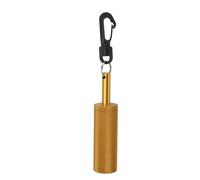 ZCZDHNA Underwater Diving Alert Bell | Aluminum Alloy Noise Maker with Clip for Scuba Diving/Snorkeling/Photography | Crisp Sound Shaker Stick for Diver Communication (Gold)