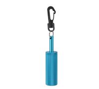 ZCZDHNA Underwater Diving Alert Bell | Aluminum Alloy Noise Maker with Clip for Scuba Diving/Snorkeling/Photography | Crisp Sound Shaker Stick for Diver Communication (Blue)