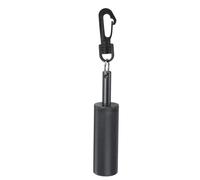 ZCZDHNA Underwater Diving Alert Bell | Aluminum Alloy Noise Maker with Clip for Scuba Diving/Snorkeling/Photography | Crisp Sound Shaker Stick for Diver Communication (Black)