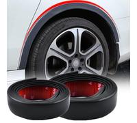 ZCZMAD 2PCS Car Wheel Arch Trim For VW T5 T5.1 T6 T6.1, Fit Rubber Wheel Eyebrow Strip Anti Collision for Car Wheel Arch Protection , B-Black