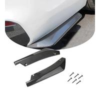 ZCZMAD 2Pcs Rear Bumper Lip Splitter for VW T5 T5.1 T6 T6.1, Auto Side Fender Skirt Splitter Canard Protector, Wrap Angle Spoiler with 6 Bolts, B-Carbon Fiber