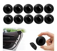 ZCZMAD 50Pcs Car Door Shock Absorber, for Tesla Model 3/Model Y/Model S/Model X Door Slam Silencer, Silicone Sound Insulation and Shock-Absorbing Gasket Fit