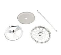 ZCZQC 1 Set Stainless Steel Tea Plunger French Press Parts 800L Stainless Steel 34oz French Press Filter Replacement Parts Tea Pot Filter Coffee Tea Leaf Mesh
