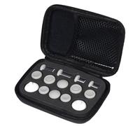 ZD Interchangeable Joystick Set - 3 Heights & 4 Styles - Includes 2 Bases, 12 Joysticks & Carrying Case - Compatible with ZD Controllers, Switch Pro, Dualshock 4, Dualsense
