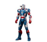 ZD Toys Premium Action Figure Collectible - 7 Inch Iron Patriot, 1/10 Scale, Infinity Saga, Durable PVC Build, Interchangeable Accessories, Perfect for Gifting, Ages 15+ Years
