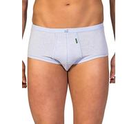 ZD ZERO DEFECTS | Fly Front Senior Brief | Soft Egyptian Cotton | Size: M - Colour: Light Blue