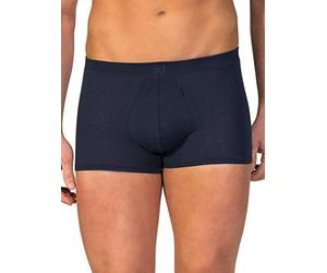 ZD ZERO DEFECTS | Men's Boxer Briefs | Premium Egyptian Cotton | Comt and Softness | Size: M - Colour: Navy Blue
