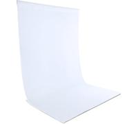 Zdada White Backdrop Screen Background, 5x7ft/1.5x2.1M White Collapsible Background Photography, Washable Polyester Photography Backdrops for Photo Studio,Live Streaming,Meeting,Gaming(Backdrop Only)