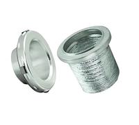 ZDAGELD 180 Degree Magnetic Dryer Vent Connector, Stainless Steel Material with 4 Inch Hose, Embeded Wall Mount for Laundry Room Wardrobe Apartment, Self Alignment Mechanism, Aluminum