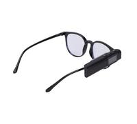 ZDAGELD 2.7K 12MP WIFI Video Recording Glasses, 110 Degree Wide Angle Lens for Vlog Travel Outdoor Sports, Smart Noise Cancellation, Long Battery Life, Easy Mobile Editing with WIFI (32G)