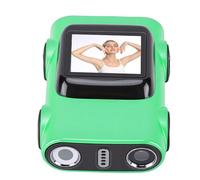 ZDAGELD 2K Tiny Camera, Auto 130 Degree Wide Angle Lens Video Recorder, Portable Retro Keychain Digital Camera with LED Fill Light, for Kids and Students, Suitable for Travel, Holidays, (Dark Green)