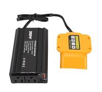 ZDAGELD 300W, Battery Converter for AC Power Station, Portable with PD 65W Type C Fast Charging, 2 AC Outlets 1 USB A