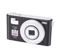 ZDAGELD 4K Digital Camera 64MP Compact Travel Camera with 5X Optical Zoom, 3 Inch Touch Screen Point and Shoot Vlogging with Autofocus, Smart Tracking and Front Selfie Mirror (Black)