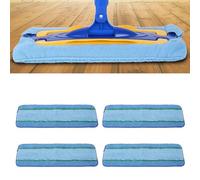 ZDAGELD 4Pcs Wet Dry Dual Use Mop Cloth Pads, High Water Absorption Efficient Cleaning Mop Accessories, Durable Reliable Replacement Pads Compatible Bonas Household Floor