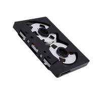 ZDAGELD 50 Minute Blank Cassette Tape with Metal Shell, Smooth Reel Components, Premium Quality ABS, Ideal for Voice Recordings; Create Unique Mixtape for Home Collection, Sound