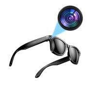 ZDAGELD AI Smart Camera Translator Glasses, 800W Camera Bluetooth 32GB 25 Languages Dual Mic ENC Noise Reduction Video Glasses for Men and Women Travel Music and Calls (Sunglasses version)