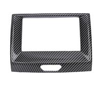 ZDAGELD Center Console Navigation Panel Screen Trim, ABS Carbon Fiber Style, for 2015 2022, Designed for Protection Against Sun, Rain, and Environmental Challenges, S