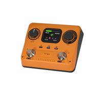 ZDAGELD Drum Machine Looper Guitar Effects Pedal, 300 Minutes Stereo Recording 220 Rhythm Patterns Time Stretch Technology, with Headphone Jack for Electric Guitar Practice (UK Plug)