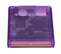ZDAGELD Game Fit for GBC Console Built in 8GB Memory Card Video Game Console Card,Max 64Mbit,Multi Games On 1,Support MAPPERS MBC1 MBC2 MBC3 MBC5,Custom A B Buttons,USB Transfer,Energy (Transparent