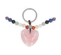 ZDAGELD Heart Chakra Crystal Stone, Natural Polished Healing Quartz Palm Stone Powerful Energy Balancing Gemstone Spiritual Meditation Ornament for Yoga Decoration & Spiritual Gift (Pink Crystal)