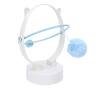 ZDAGELD Interactive Cat Toy Ball with Bell, Perpetual Motion Swinging Treat Dispenser Durable Entertainment Puzzle Toy Indoor Interactive Play Accessory for Adult Cats and Kittens