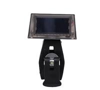 ZDAGELD Luminous Auto Temperature Clock, Solar Powered Motorcycle Electronic Clock with Calendar Time Display, Tailored for Outdoor Sports Series (Blue)