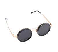 ZDAGELD Mens Sunglasses Polarised, Adjustable Tint ND2-400X Round Sun Glasses for Men Women, Anti Blue Light Control for Outdoor Fishing Driving, Gold Frame 49MM