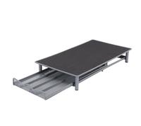 ZDAGELD Metal Coffee Pod Drawer Holder, Metal Organizer for Kitchen Home Office with 40 Large Or 60 Small Capsule Organizer, Double Capacity for Most Single Cup Machines, Compatible