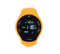 ZDAGELD Mini Electronic Metronome On, Color Screen Beat Trainer, Portable Lightweight, 110mAh Rechargeable Battery, Dynamic Display Function, Memory Function, Adjustable Speed, Back for (Orange)