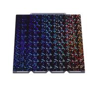 ZDAGELD PEO PEY Build Plate, Gradient Effects 2 Side Printing Platform for Snapmaker U1 3D Printer 276x293mm, Adorned with Graffiti Patterns, Excellent Adhesion, Easy to Clean Without