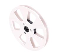 ZDAGELD Plastic Empty Tape Reel, 1/4 Inch 5 Inch, forReVox, Studer, Empty Tape Reel, (White)