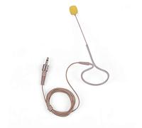 ZDAGELD Single Earset Over Ear Hanging Condenser Mic, Headset Microphone with 3.5mm Plug for Smartphone DSLR Camera Camcorder Computer PC Laptop