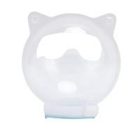 ZDAGELD Transparent Breathable Cat Grooming Muzzle Anti-Bite