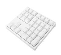 ZDAGELD Wired Number Pad, RGB Backlit Mechanical Number Pad, Blue Switch with 34 Keys for Laptop Desktop, USB C Wired Numeric Keypad, Full Bright, Breath, and Rhythm (White)