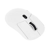 ZDAGELD Wireless Mouse 2.4G BT 2 Modes, Quiet Computer Mice Portable Cordless with USB Receiver for Laptop PC 1000 1200 1600 DPI, Designed for Small and Medium Sized Hands, Three (White)
