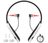 Zdatt 650nm Red Light Therapy for Ears & Nose 3 Modes, 2 in 1 Red light therapy device for Ear & Nasal Comfort, Portable Light-weight Soothing Device with Neck Hanging, Rechargeable, Auto Timer