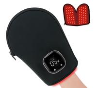 Zdatt Wireless Red Light Therapy for Hands, 5 Modes Red Light Hand Therapy with 660nm Red Light & 850nm Near Infrared Light, Rechargeable LED Red Light Therapy Gloves for Wrist, Hands, Fingers