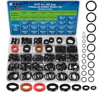 ZDBB 610 Pcs Water Hose Gasket Nitrile O Ring Rubber Washer Set Assortment Kit for Plumbing Faucet Pipe Hose Shower Head Pressure Washer Sealing Repair