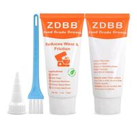 ZDBB Food Grade Grease Lubricant for Kitchen Mixer Food Service Equipment Lube Coffee Machine Grease for Soft Serve Machines Yogurt Ice Cream Machine, Prevent Wear and Rust, 1 oz 2-Pack