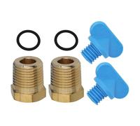 ZDCOZMD Boat 2 Pcs Manifold Drain Plug kit 479956 for Volvo for Penta D12D D4 D5 D6 D7 MS15 TAMD Marine for Diesel GLM 13982 192154
