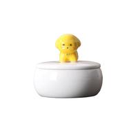 ZDDOUS Small Dog Cremation Urn, Dog Bone Fragment Storage Box, Pet Cremation Memorial Jar, Moisture-Proof and Airtight Gift