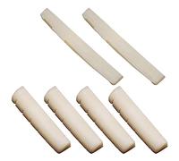ZDdp Natural Cattle Bone Guitar Nut Saddle Acoustic Guitar Bridge for Acoustic Guitar for Guitar