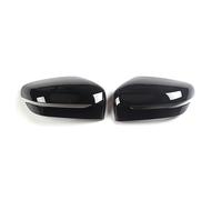 ZDDYUU 1 Pair Car Wing Mirror Cover Cap for BMW 3 Series 5 Series 2020-2023, Driver and Passenger Side Rear View Mirror Cover Cap Left Right Door Wing,Black